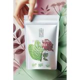 Mel and Mira Premium Rose & Spearmint Tea 50 gr, Özel Harman Gül ve Kıvırcık Nane Çayı - Bitki Çayı
