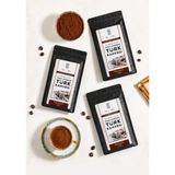 Mel and Mira Sade Türk Kahvesi 100 G x 3 | 3’lü Paket Geleneksel Türk Kahvesi | Odun Ateşinde Kavrulmuş Kahve - 300 gr
