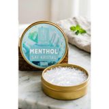 Mel and Mira Saf Kristal Mentol, Buhar Banyosu, Sauna ve Hamam için, Katkısız ve Doğal, 25g