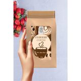 Mel and Mira Strawberry Bean Coffee 200 gr, Çilek Aromalı Çekirdek Kahve