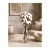 MELA Dekoratif Pamuk Dalı 35cm 10lu - Home
