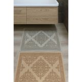 Mela Home 2'li Ayak Havlusu-Ayak Paspası 50*70 cm 2 Adet - Banyo - Misafir -Çeyizlik %100 Pamuk