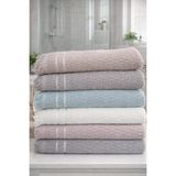 Mela Home Melisa 50*90 cm 6'lı El ve Yüz Havlu Seti- Çeyizlik- Hediyelik - Mutfak %100 Pamuklu - 50 x 100 cm - Çok Renkli