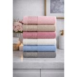 Mela Home Meltem 50*90 cm 6'lı El ve Yüz Havlu Seti- Çeyizlik- Hediyelik - Mutfak %100 Pamuklu - 50 x 100 cm - Çok Renkli