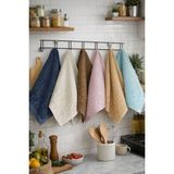 Mela Home Yasemin 30*50 cm 6'lı Mutfak Havlusu - El ve Yüz Havlusu - Kurulama Bezi %100 Pamuk - 30 × 50 cm - Çok Renkli
