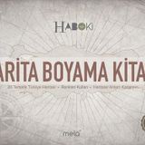 Mela Yayınevi Harita Boyama Kitabı - Haboki Jr.Türkiye - Tematik Türkiye Haritası