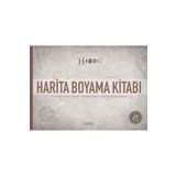 Mela Yayınları Harita Boyama Kitabı 20 Tematik Türkiye Haritası