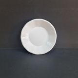 Melamin Geniş Çay Tabağı 50 Li Set Beyaz Kırılmaz Çay Bardağı Altlığı 50 Adet Beyaz