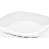 Melamin Kare Servis Tabağı 24 Cm (12 Adet)