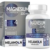 Melamoon Magnezyum Kompleks ve Vitamin B6 (P-5-P) Içeren Takviye Edici Gıda 60 Tablet - aromasız