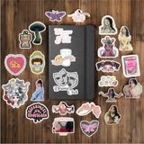 Melanie Martinez Sticker Paketi/bullet Journal Defter Çıkartma Ajanda Laptop Etiket, 98764654956 - 41 Delft Blue