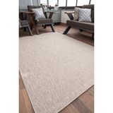 Melaris Halı Celesta Naturel Jüt Halı Örme Kilim Sisal Hasır Halı Mutfak Balkon Halısı - 100 x 300 cm - Krem