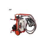 Melasty Ecomini İkili İnek Süt Sağma Makinesi (Paslanmaz Güğüm-Kauçuk) (Kuru)