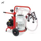 Melasty Ecomini İkili Keçi Süt Sağma Makinesi (Alüminyum Güğüm-Kauçuk) (Kuru)