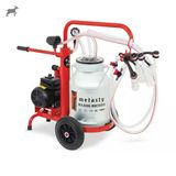 Melasty Ecomini İkili Keçi Süt Sağma Makinesi (Alüminyum Güğüm-Silikon) (Kuru)