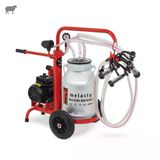 Melasty Ecomini İkili Koyun Süt Sağma Makinesi (Alüminyum Güğüm-Kauçuk) (Yağlı)