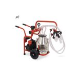 Melasty Junior İkili Keçi Süt Sağma Makinesi (Paslanmaz Güğüm-Silikon) (Kuru)