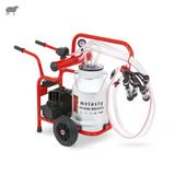 Melasty Junior İkili Koyun Süt Sağma Makinesi (Alüminyum Güğüm-Kauçuk) (Kuru)