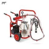 Melasty Junior Tekli İnek Süt Sağma Makinesi (Paslanmaz Güğüm-Kauçuk) (Kuru)