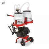 Melasty Micro İkili Keçi Süt Sağma Makinesi (Çift Güğümlü) (Alüminyum-Kauçuk) (Kuru)