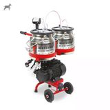 Melasty Micro İkili Keçi Süt Sağma Makinesi (Çift Güğümlü) (Paslanmaz-Silikon) (Kuru)