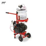Melasty Micro Tekli İnek Süt Sağma Makinesi (Alüminyum Güğüm-Kauçuk) (Kuru)