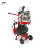 Melasty Micro Tekli İnek Süt Sağma Makinesi (Paslanmaz Güğüm-Silikon) (Kuru)