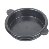 Melasty Süt Sağma Makinesi 30 Litre Siyah Taşıma Güğüm Kapağı (Dar Ağız Ø185 mm)