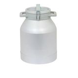 Melasty Süt Sağma Makinesi Alüminyum Süt Güğümü (20 Litre İki Kulplu Kapaklı Dar Ağız)