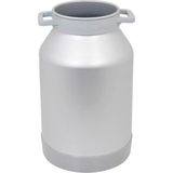 Melasty Süt Sağma Makinesi Alüminyum Süt Güğümü (40 Litre Iki Kulplu Dar Ağız) (Kapak Hariç)