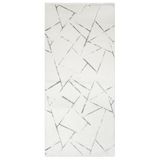 Melba Gri Geometrik Modern Geometrik Etnik Desenli Boho Makinada Yıkanabilir Hafif Hav Toz Vermez Leke Tutmaz Kaymaz Taban Dijital Makine Baskı Halı Oturma Odası Salon Yolluk Koridor Mutfak Halısı