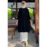 Melda Triko Tunik Siyah