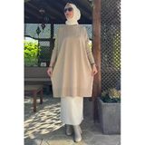 Melda Triko Tunik Taş