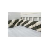 meleginisiklitoplari Örgü Korumalık 360 Cm 4'lü Örgü / 60x120 Anne Yanı - Park Beşik Koruyucu
