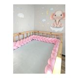 meleginisiklitoplari Örgü Korumalık 420 Cm 3'lü Örgü / 80x130 Anne Yanı - Park Beşik Koruyucu