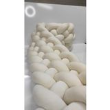 meleginisiklitoplari Örgü Korumalık 420 Cm 6 Li Örgü / 80x130 Anne Yanı Park Beşik - Yatak Koruyucu