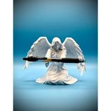 Melek Figürlü Kalem Tutucu | Angelic Tasarım Ofis Hediyesi | Özel Tasarım Masaüstü Organizer ve Sanatsal Biblo