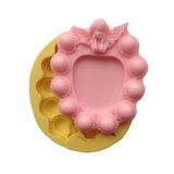 Melek Figürlü Küçük Toplu Silikon Pasta ve Seker Hamuru Kalibi 8x6x2 cm