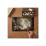 Melek Heykeli - Angel Tasarımı 240 Parça Ahşap Puzzle Ahşap Kutuda MP04118