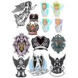 Melek Sticker Set 13 Parça Telefon, Tablet, Defter, Laptop Sticker