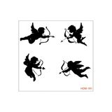 Melek Temalı Stencil (Şablon) 25X25 Cm