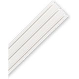Melek Yapı Malzemeleri Süper Pvc 3 Kanallı Perde Kornişi Beyaz