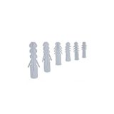Melek Yapı Plastik Dübel 6 Mm (100 Adet)