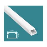 Melek Yapı Yapışkanlı Kablo Kanalı 1 mt - 25x16 - Beyaz