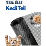 Melek Yapı Yırtılmaz Sineklik Kedi Teli (Pet Tül) (Uzunluk: 100 Cm) - 80 CM