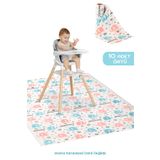 Meleni Baby 1 Paket 10 Adet Kullan At Çocuk Aktivite Örtüsü - Mama Sandalye Altı Bebek Ek Gıda Örtüsü Alt Açma