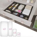 Meleni Baby 8 Parça Bebek Çekmece Düzenleyici - Bebek Organizer - Bebek Bakım Organizer - Antrasit