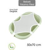 Meleni Baby Bebek Yıkama Filesi - Küvetlere Uyumlu Bebek Banyo Filesi Bebek Küvet Filesi