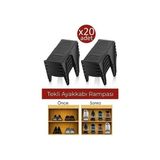 Meleni Home 20 Adet Tekli Ayakkabı Düzenleyici Rampa - 20'li