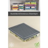 Meleni Home Mikrodalga Uyumlu Saklama Kabı Erzak Kabı Antrasit 1 X 2400ml